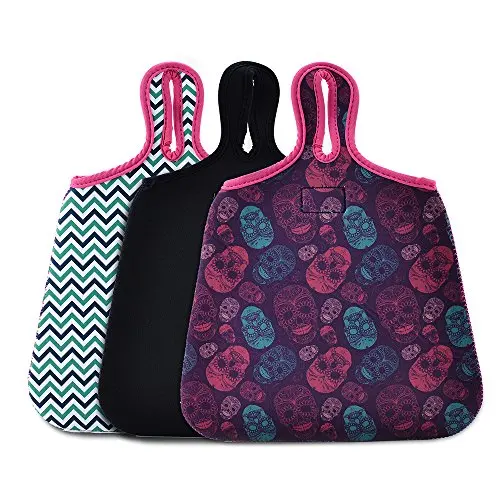 organizer seat side reusable car sleeve pouch litter garbage bag trash keeper uto reusable neoprene car trash bag