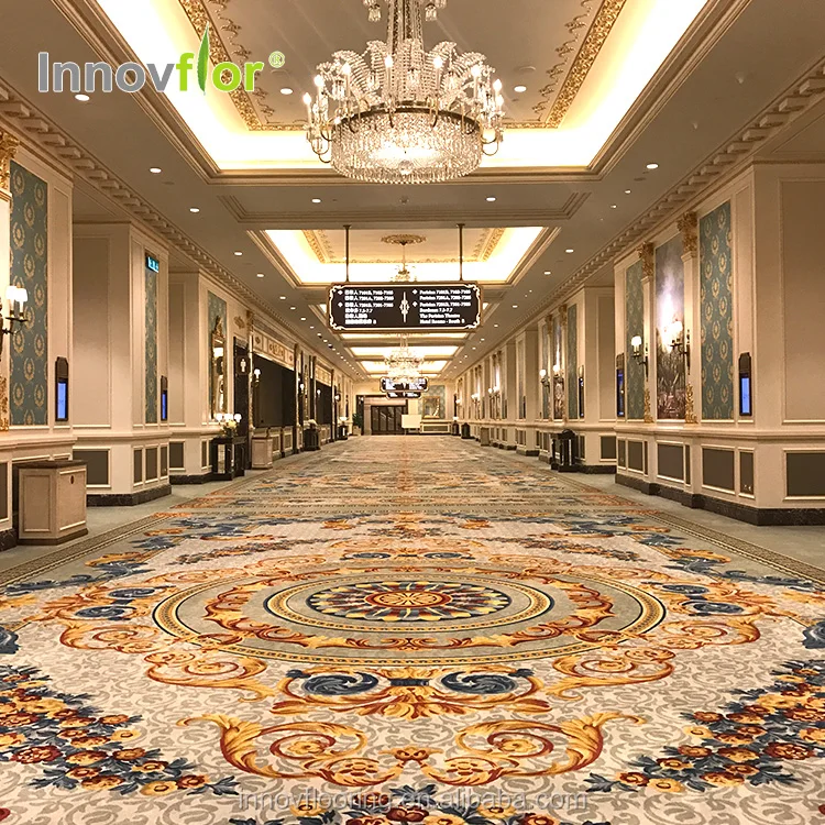 Custom Floor Home Living Room Dining Hall Style Axminster Full Room Chinese Alfonbras  Full House Wall to wall Hotel Carpet