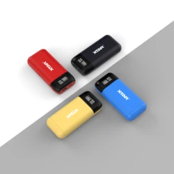 Camping Portable 12v USB C Fireproof Power Bank Shell DIY 18650 21700 Powerbank Battery Holder Case No Battery Charger Box