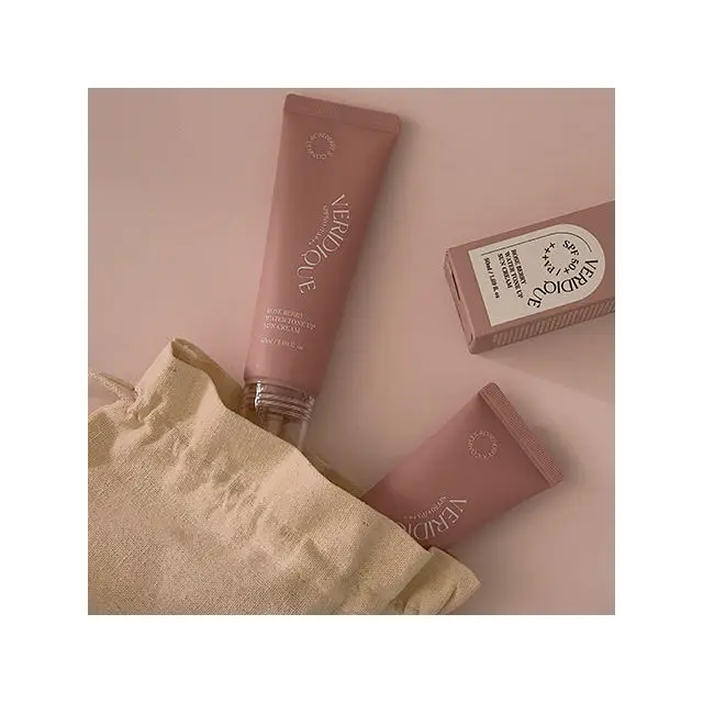 Корейский хорошая цена популярный уход за кожей лица SPF 50 + PA ++++ VERIDIQUE Rose Cerry Water-up солнцезащитный крем