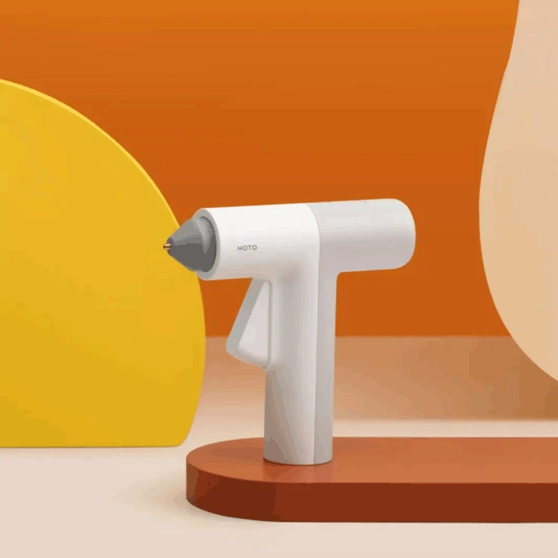 Новые Клеевые пистолеты xiaomi HOTO с литиевым электроприводом умный контроль температуры Безопасность и защита окружающей