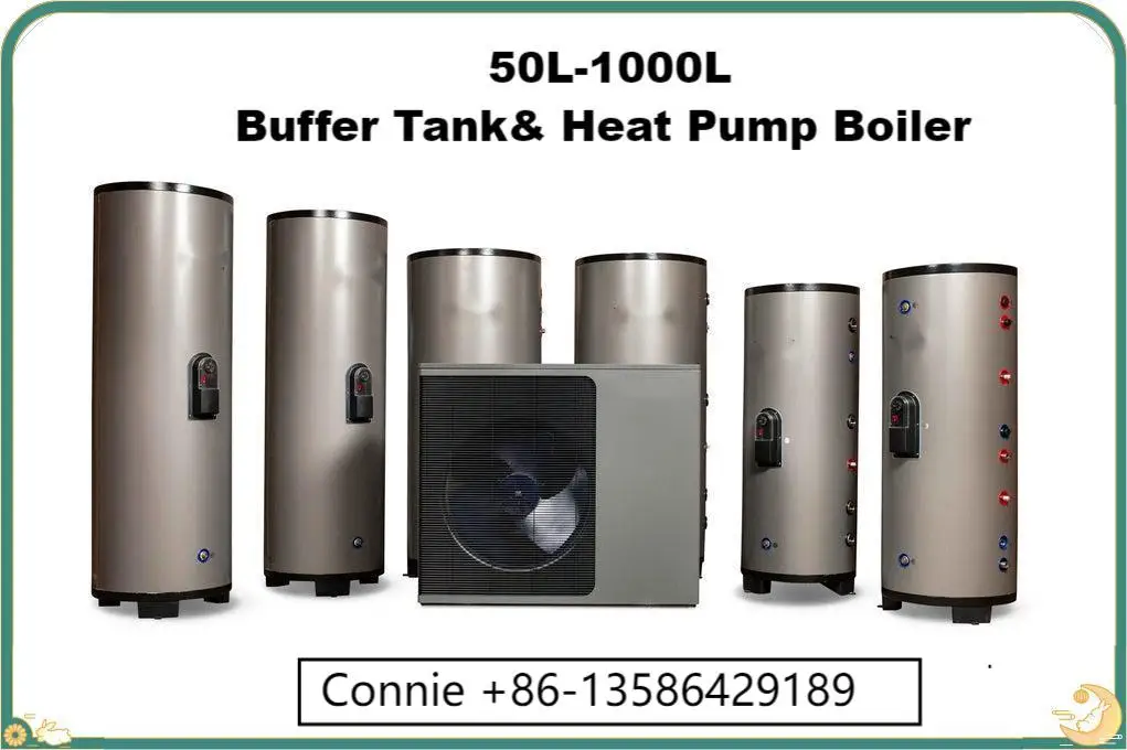 200L 300L 400L 500L   Multi-function  Tank  Air Source Heat Pump Water Tank with stainless steel Coil