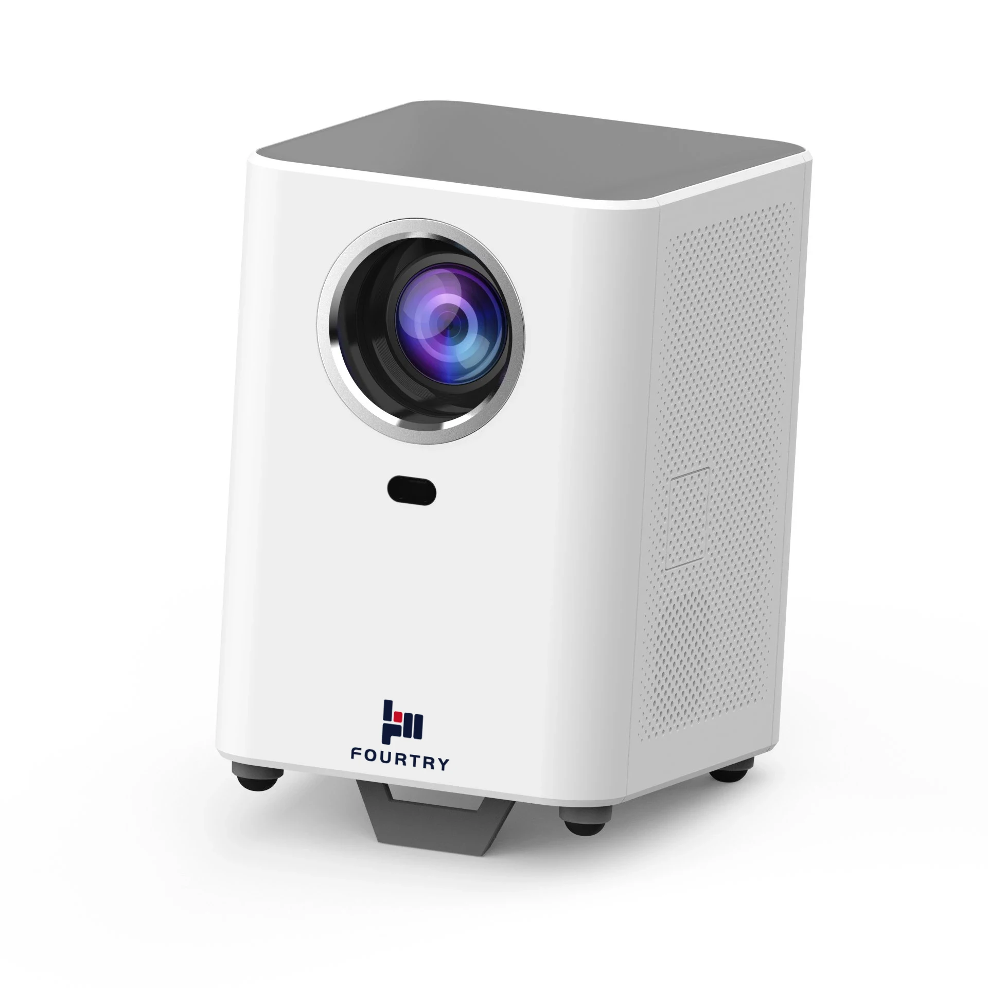 FOURTRY MH01 NEW 1080P Beamer - Android9 Smart Digital Keystone 50 degrees Super Powerful 10W Dual Speaker Home Cinema Projector