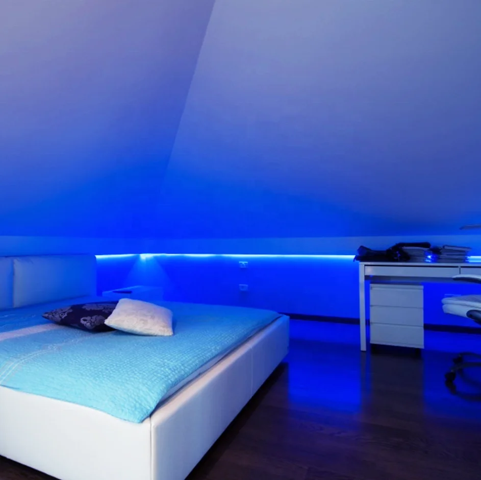 50ft 10M 15M led strip lights RGB color with 44key Remote Controller 5050 LED STRIP