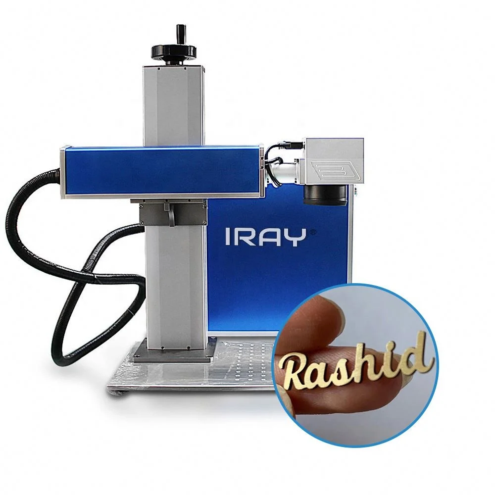 20w 30w 50w  factory price raycus MAX fiber laser marker and cnc laser marking machine for label logo keyboard metal