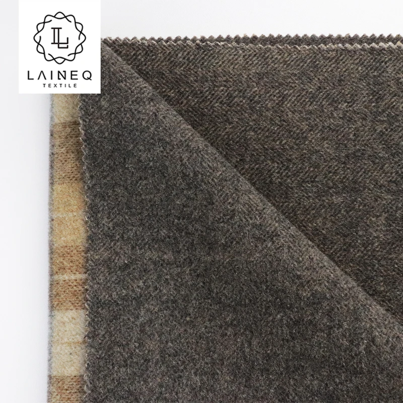 Stock fabric 80%wool 20%nylon merino Australia wool fabric for coat