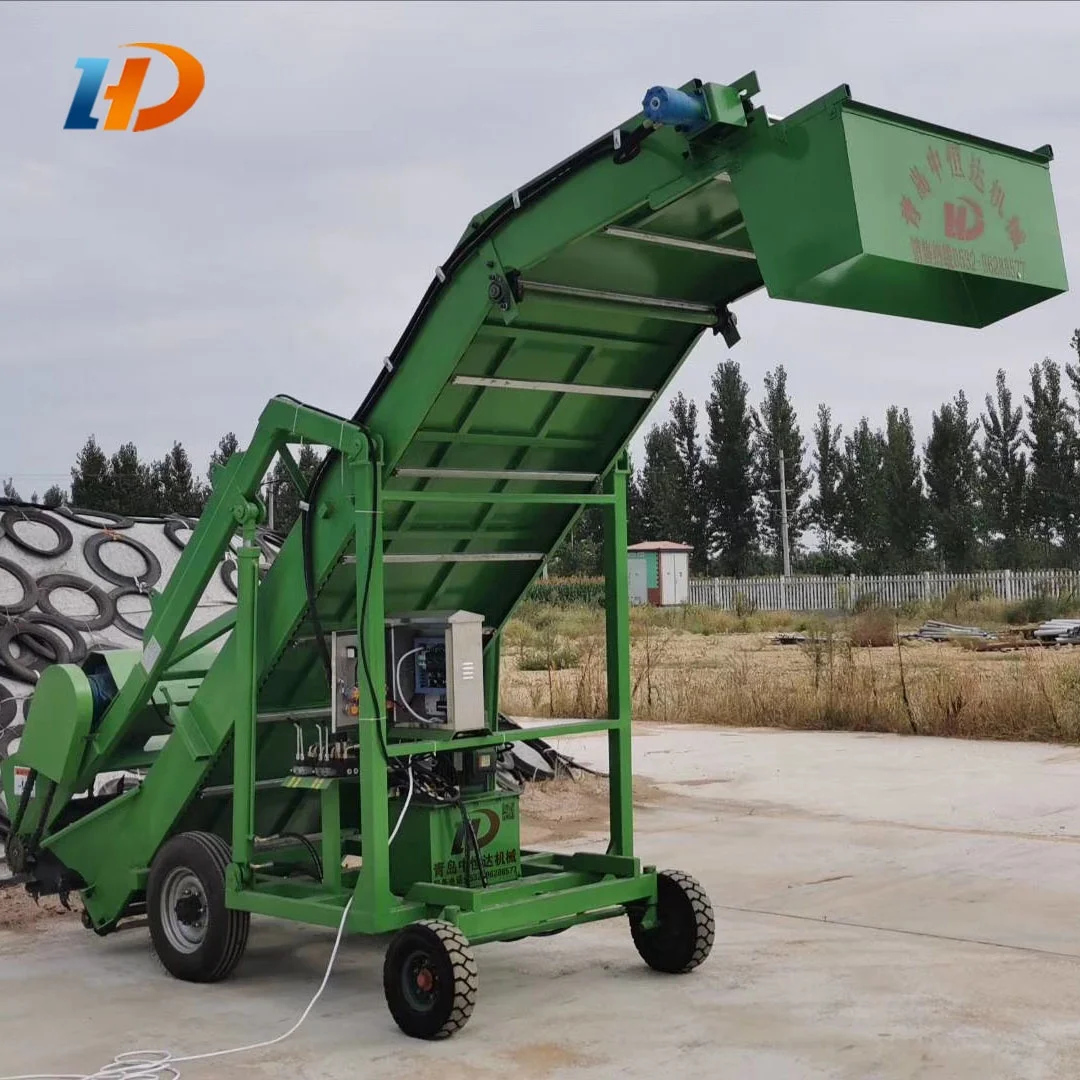 Customized dairy farm feed machinery silage loader for feeding Cow