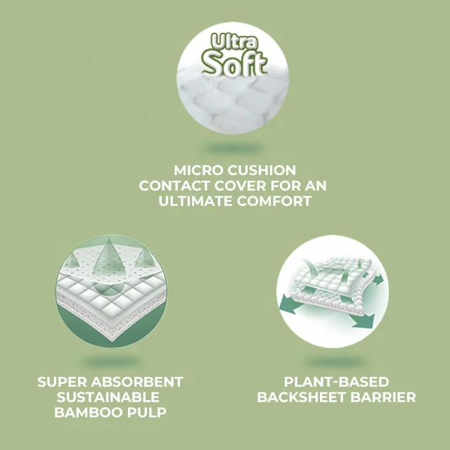 
China cheap OEM manufacture stretchy ear bamboo wholesale disposable baby care pamper baby diapers 