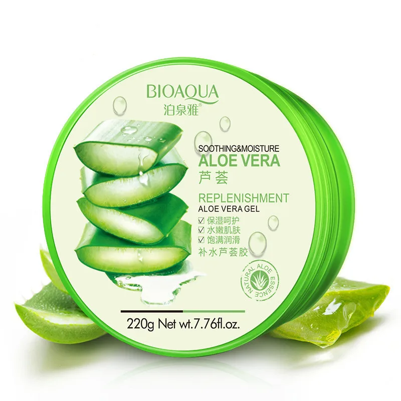 
Moisturizing aloe vera gel moisturizing anti-acne repairing acne pit cream natural aloe gel 