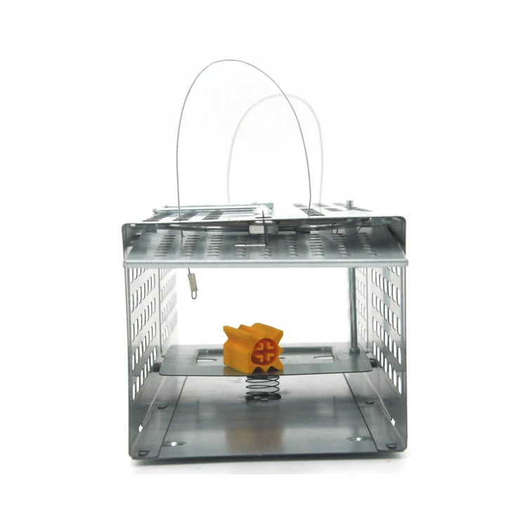 Humane Live Mouse Trap Nontoxic Rat Trap Cage Mice Control 2 Doors For Mouse And Chipmunks