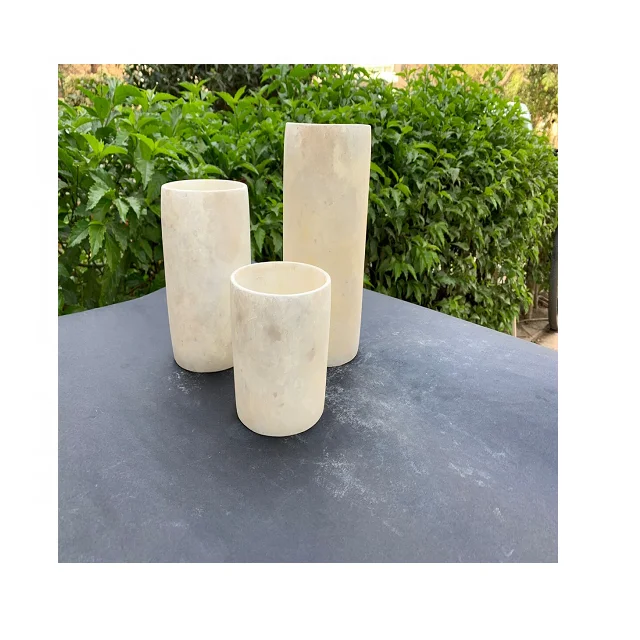 Pure White Onyx Votive Candle Holder In Cheap Price
