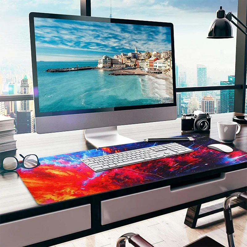 Резиновый скоростной игровой коврик для мыши Lock Edge резиновые листы ПК ноутбука компьютера игр