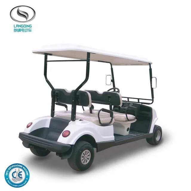 Factory Price Mini Electric Club Car 4 seat golf buggy LQY047