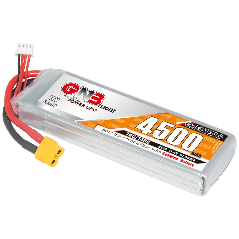 GNB GAONENG 4500 мАч 3S 11 4 в 70C 140C LiHV XT60 RC LiPo аккумулятор Радиоуправляемый автомобиль Дрон радиоуправляемая лодка