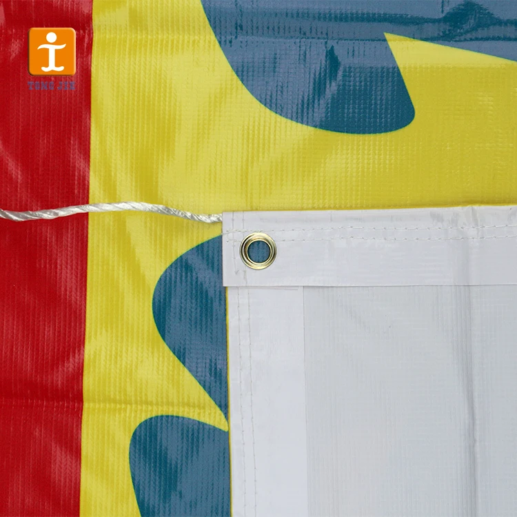 PVC Banner Outdoor Custom Advertising Printing  Waterproof UV Protection Decoration Background Hanging Banner for Trade Shows