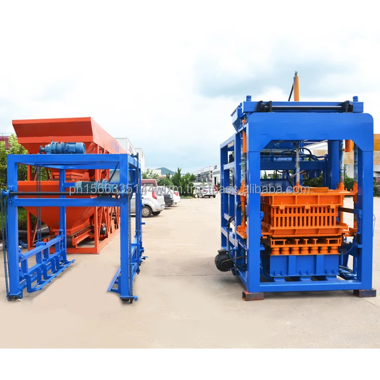 Full Automatic Brick Making Machine Concrete Block Molding Machine QT5-15 Block Making Machine for Sale