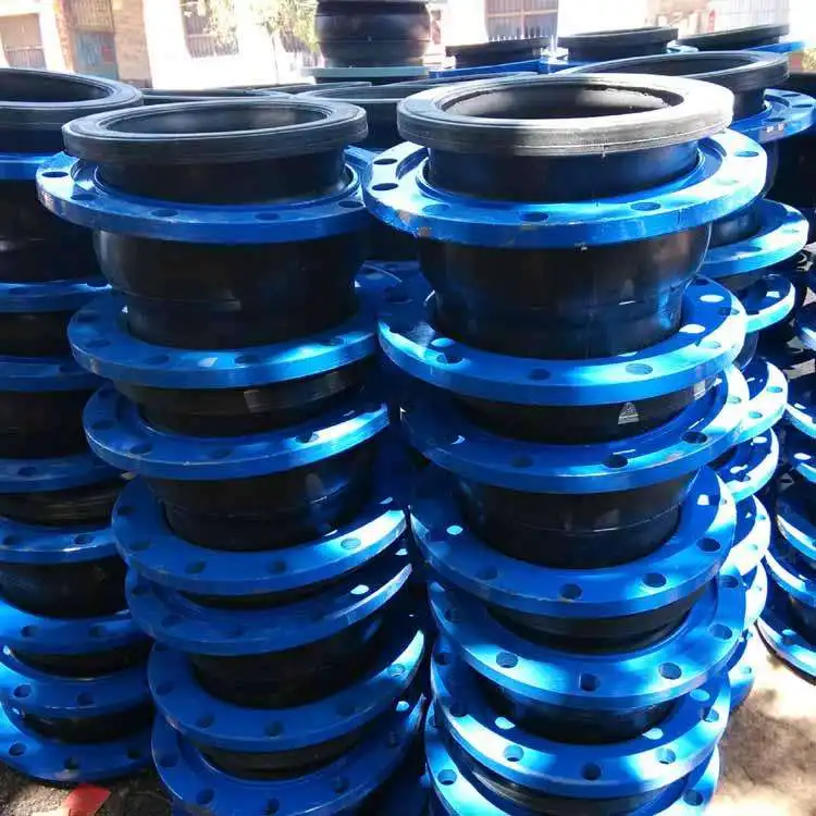 pvc pipe fittings filler threaded universal floating flange double ball rubber joint