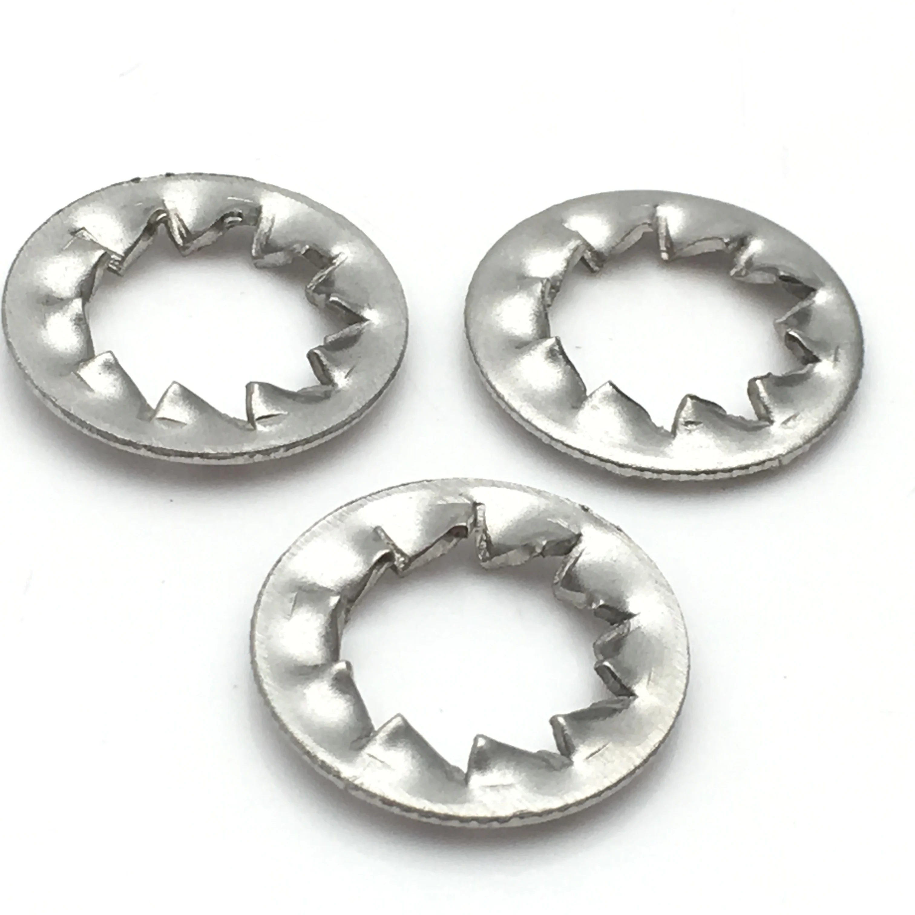 SS316 stainless steel lock and flat washer internal toothed washer din6798J