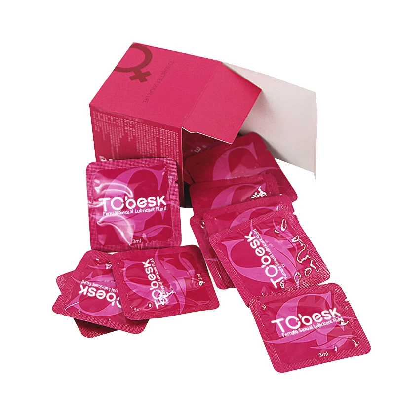Travel Lubes Sex Portable Lubricant 3ml 20 Pieces Set Body Sex Massage Love Gel