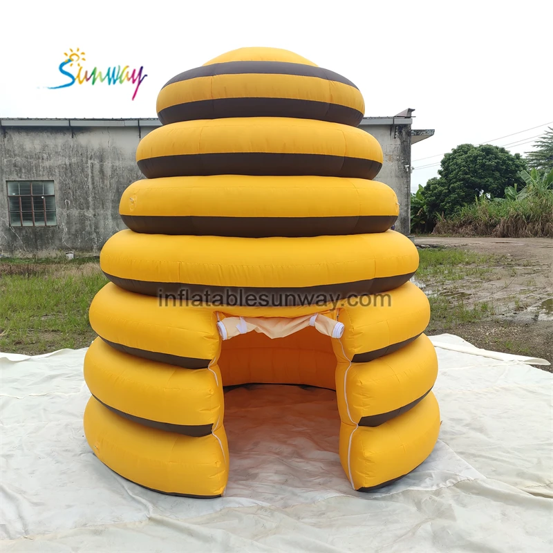 Индивидуальная сотовая надувная палатка-идеальная детская игровая палатка для развлечений и приключений