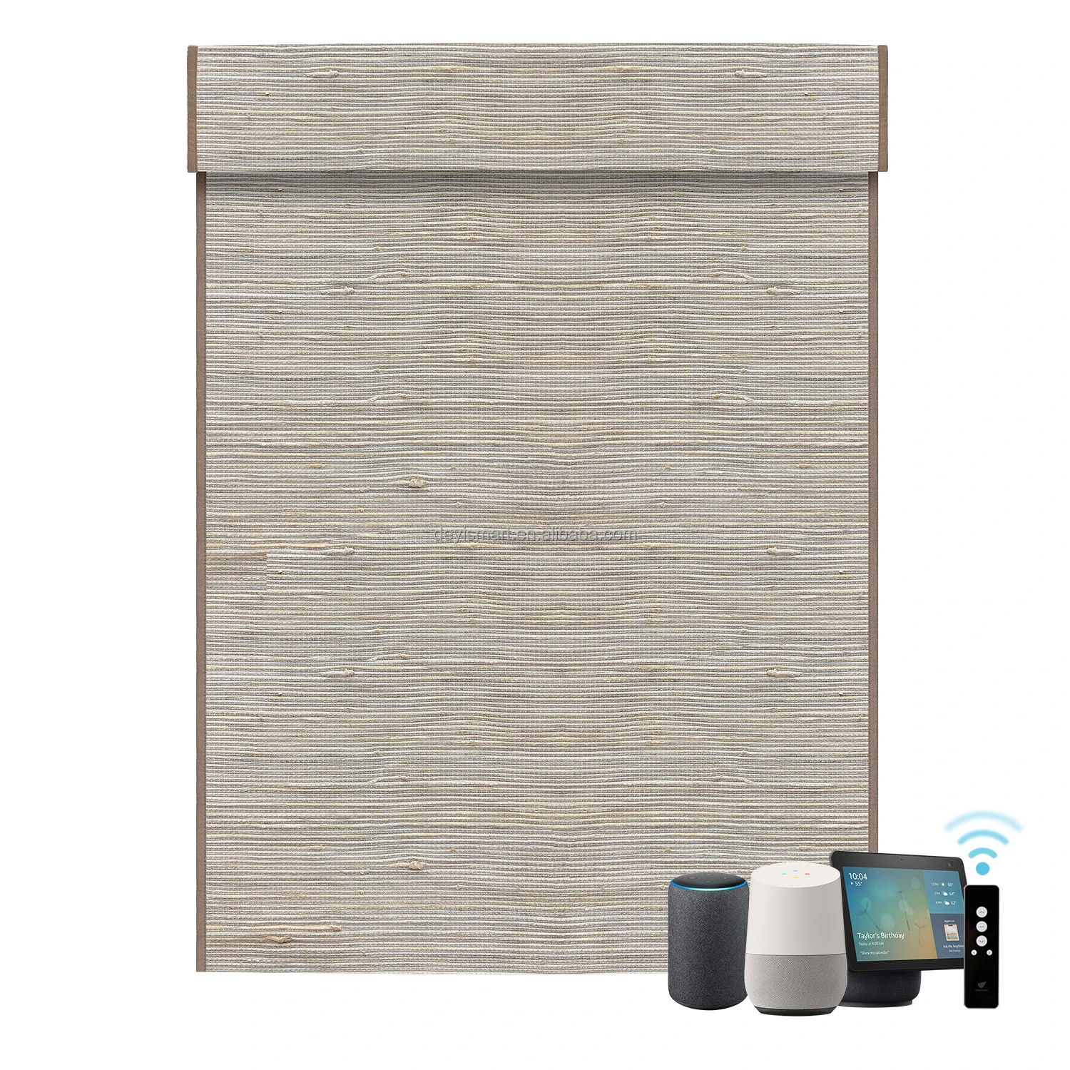 Nature Smart Blind Stick Lightweight Kute Mushroom Shaped Bamboo Window Shade Woven Wood Blinds