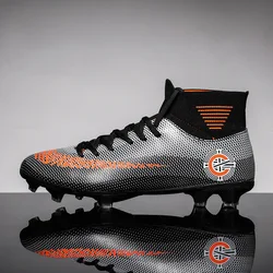 Новые мужские высокие TF smash AG длинноволокнистый большой ручной работы трава футбольные бутсы