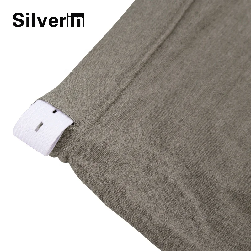 52% silver fiber anti-radiation elastic emf protection EMR shielding  pregnant maternity women underwear