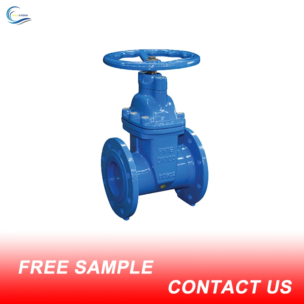 DN100 Cast Iron Water Flange  Gate Valve Price
