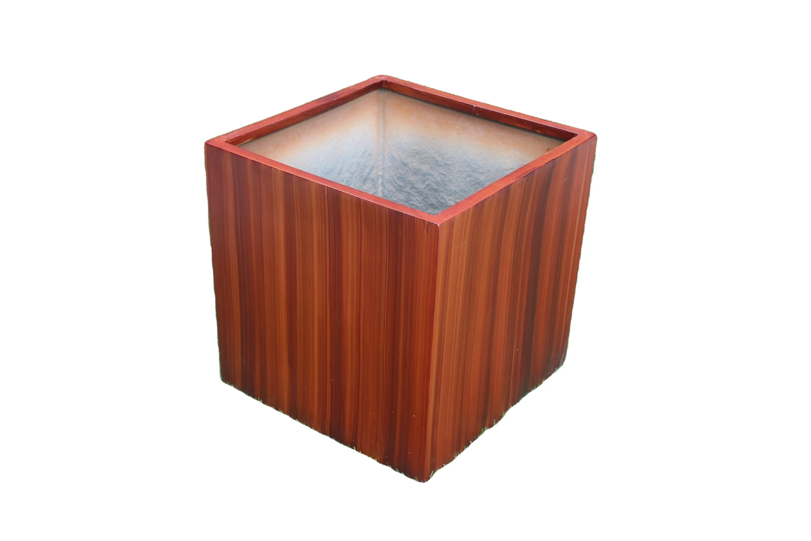 Diamond Planter Box 2022 Attractive Good looking Designer Fiberglass Square Planters for Garden Outdoor Planter For Home Decor