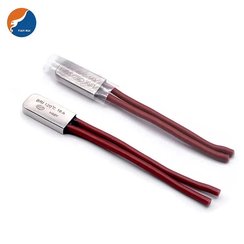 High Current 16A 20A 25A 30A 35A 40A 50A 250V 380V BR BRI Temperature Switch Thermal Protector for Pump Motor Transformer