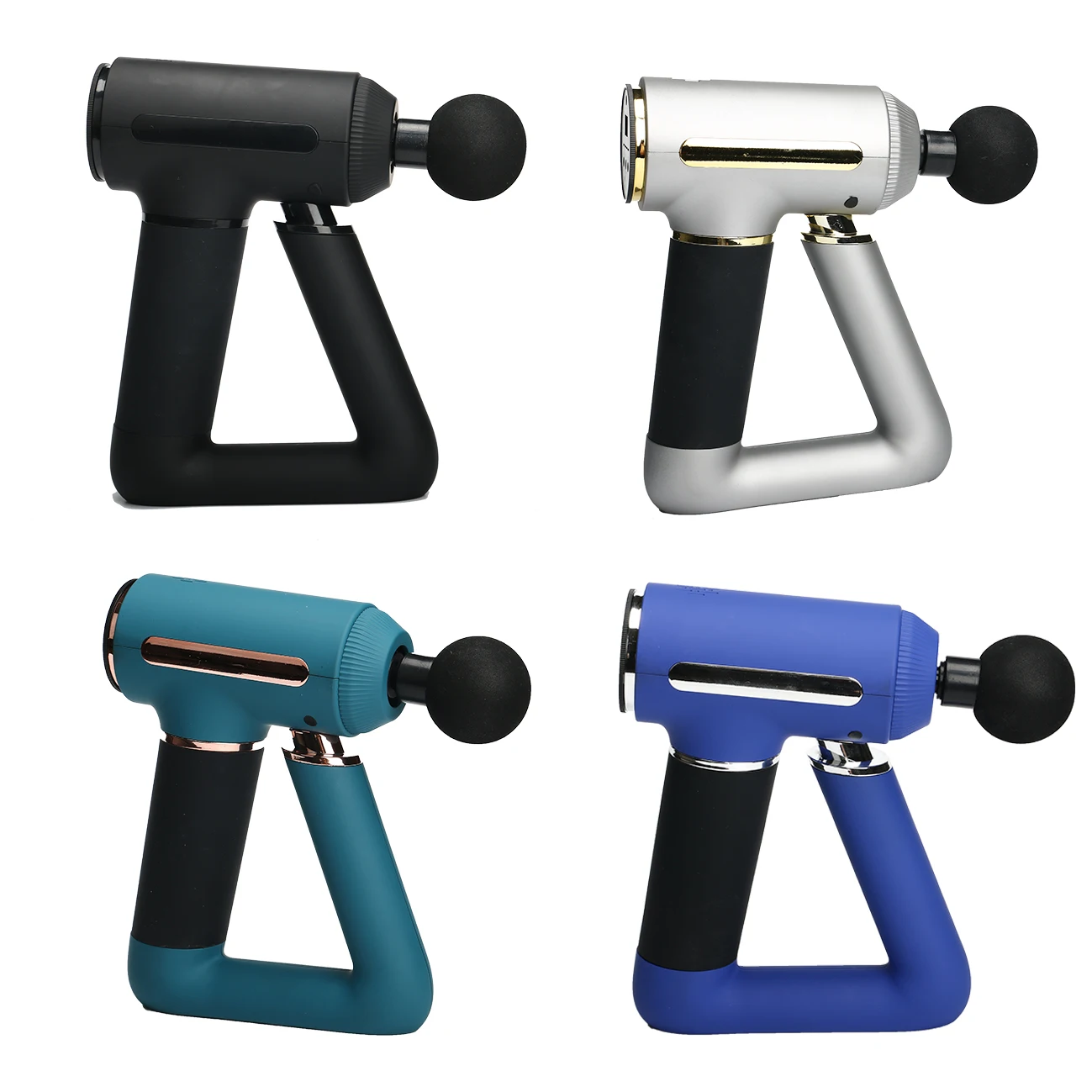 LUYAO Percussion Vibration Massage Gun For Athletes Muscle Relax Fitness Equipment for Home And Gym