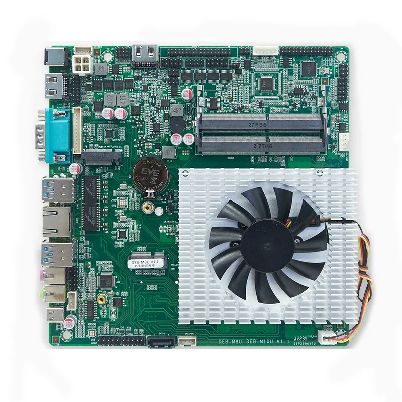 Intel I5 I7 Onboard Processor Dual Channel So-Dimm Ddr4 1*Rs232 Optional Low Consumption X86 ITX Motherboard