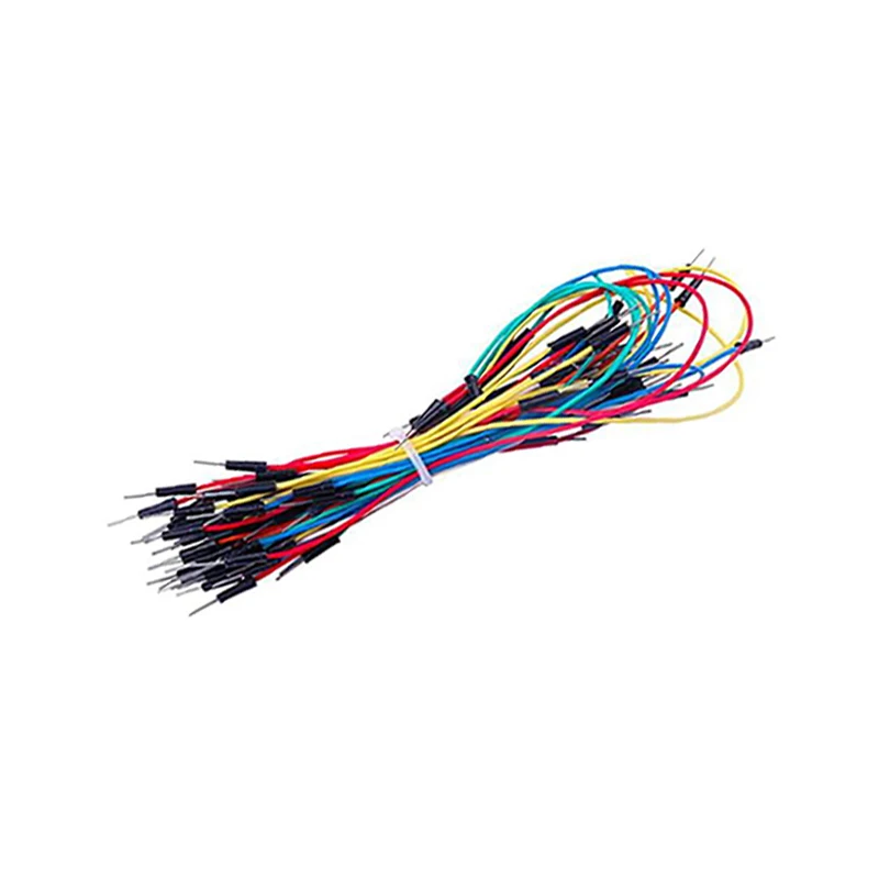 130PCS Solderless Flexible Breadboard Jumper Wires Male To Male Dupont Wire Compatible With Breadboard
