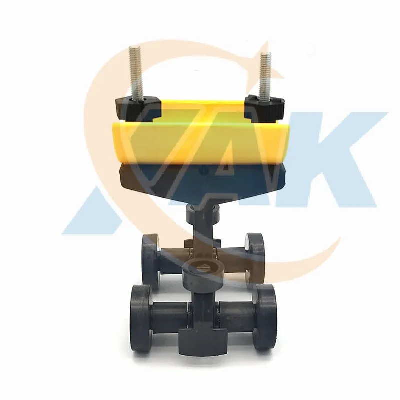 Light Weight Overhead bridge crane system rail parts and fittings cable tray sliding block wholesaler Wuxi New Aokai