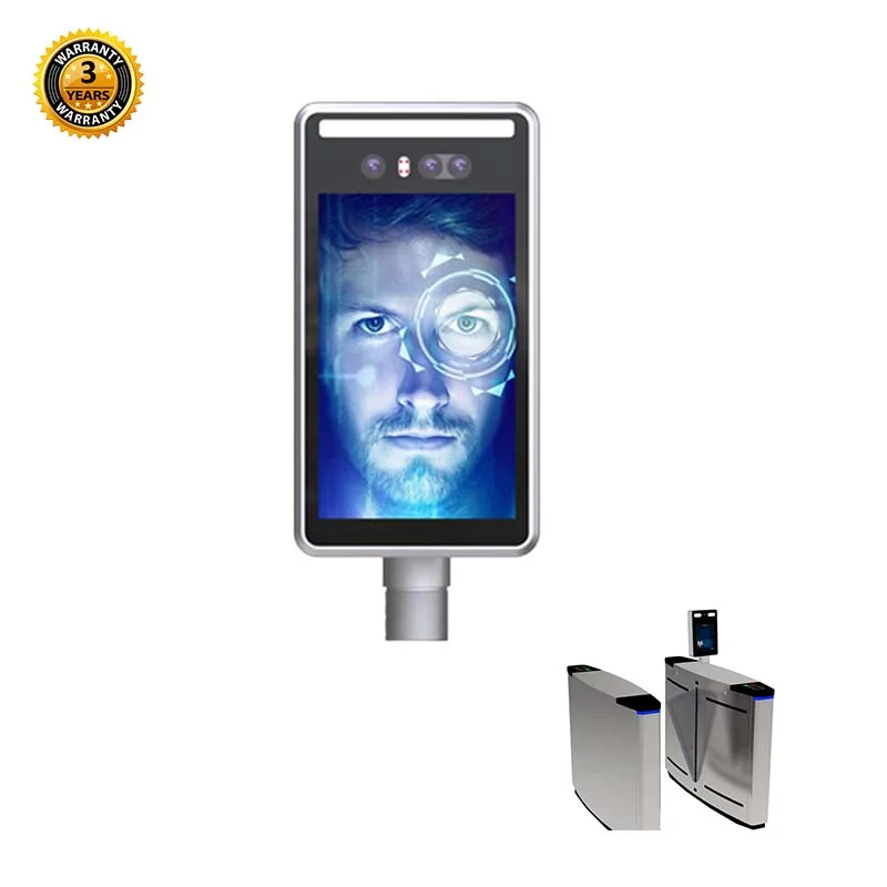 Support Wifi and bluetooth gate open face recognition door access control