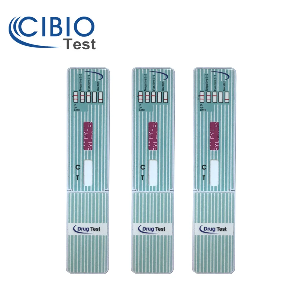 For OTC use at home testing Fentanyl urine test strips prevent drug overdose