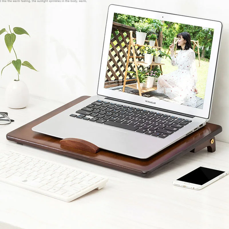 
AliGan laptop radiator desktop foldable stand increased support bracket base bed desk simple student home 