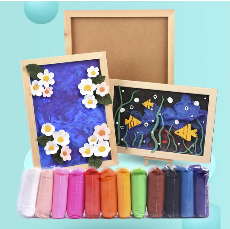 clay  diy  handcraft  toys     High Quality Super Light  Air Dry Clay Super Soft  For Kids DIY Crafts Gifts  clay