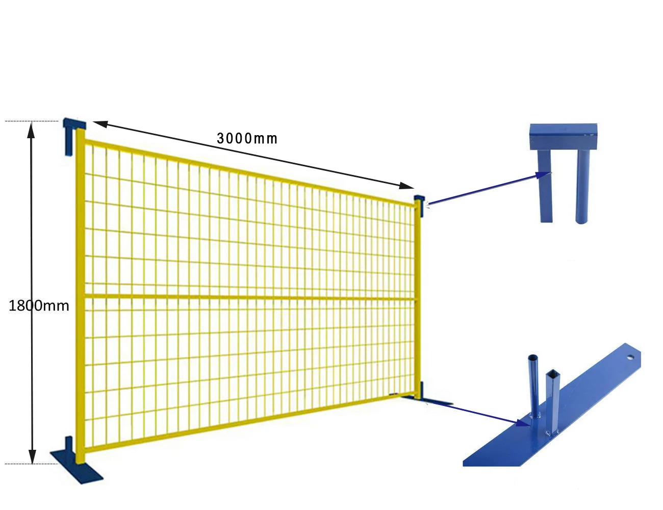 Welded wire mesh fence galvanized welded wire mesh gabions