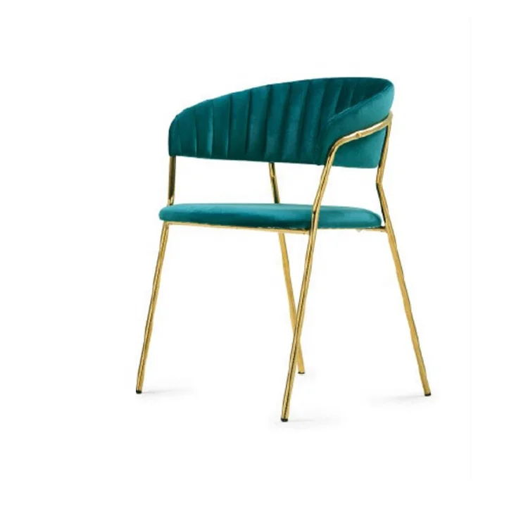 Hot Sale New Painting Metal Leg living room chair fabric chairs