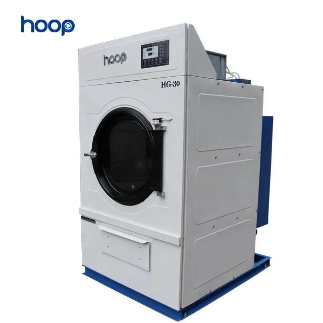 Hoop 24/7 All-Day Operation Industrial Tumble Dryer with Stainless Steel Construction Optional electric heating or Steam heating
