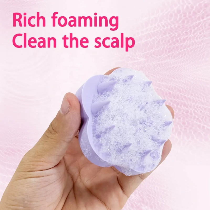 Оптовая продажа силиконовая щетка для волос