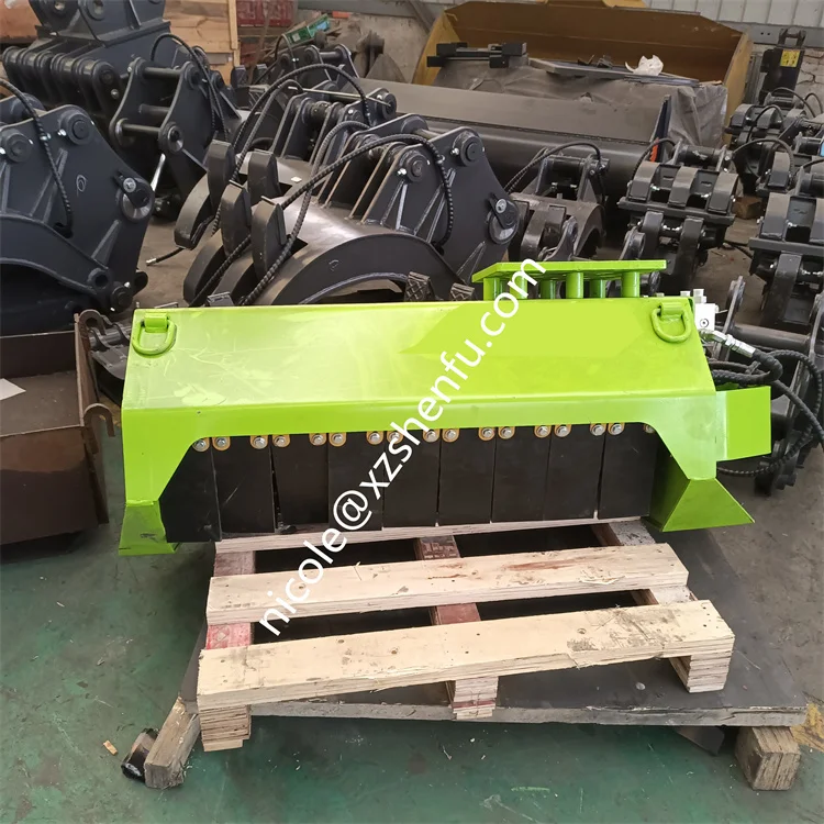 5T forest harvester attachments mulcher mower