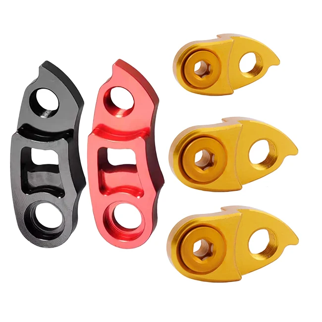 OEM custom CNC Bicycle extender tail hook conversion part CNC making bike extender accessories CNC Mountain bike conversion part