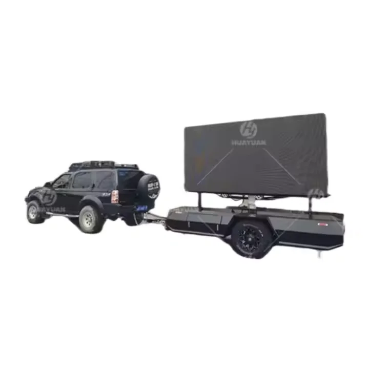 Outdoor P4 LED Screen Trailer Advertising Mobile Billboard Mobile Trailer HY-T115