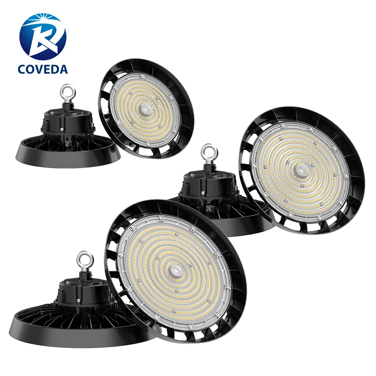 Manufacturers High Brightness Decorations 100 150 200 Watts Pc Cover Ufo Linear High Bay Shop Light