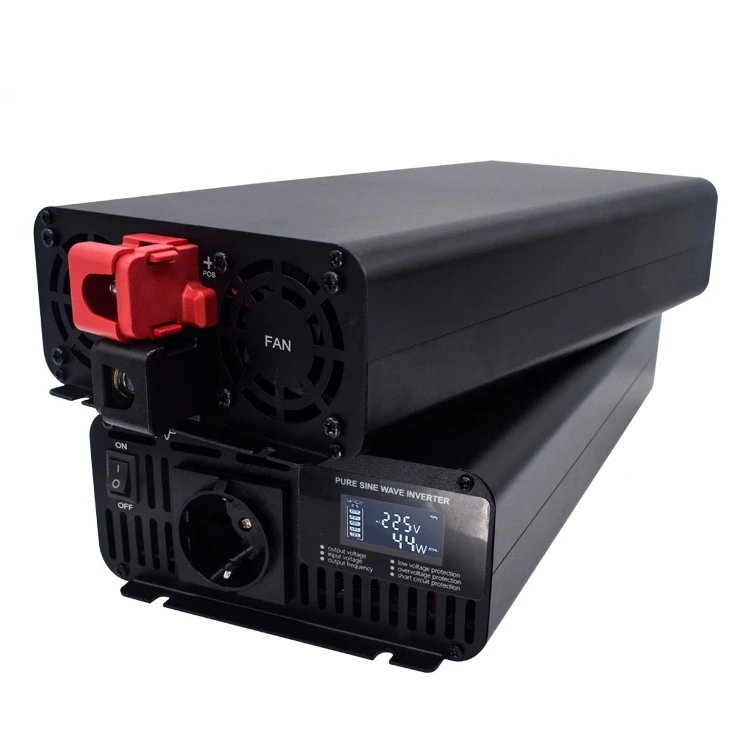 12v to 220v 2000w pure sine wave inverter portable power supply inverter