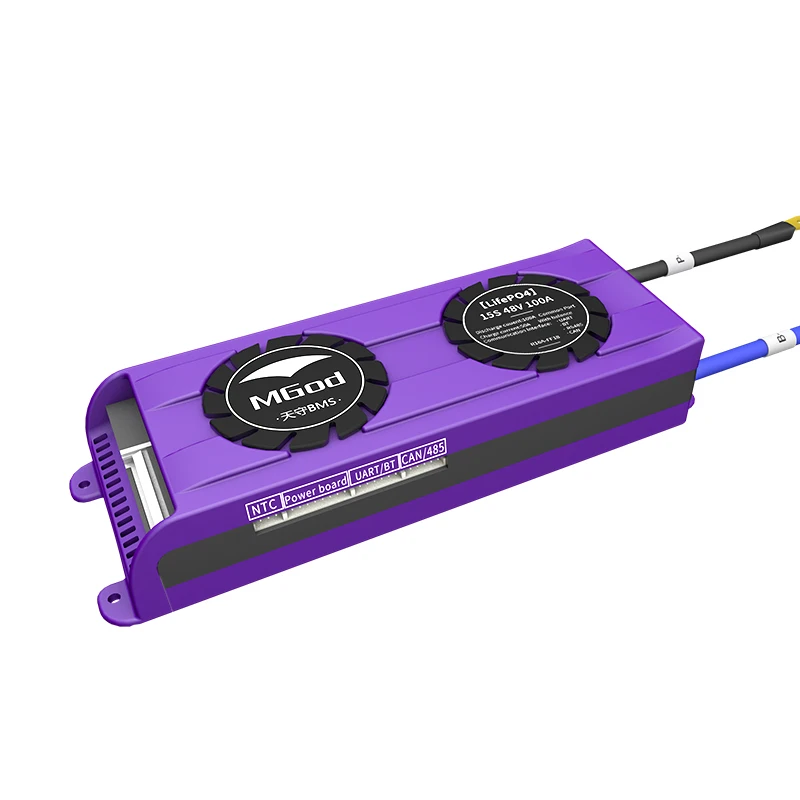 Вентилятор Lifepo4 16S BT App UART RS485 может общаться с низкой температурой отключения для электрического мотоцикла эквалайзер балансировщик Смарт BMS