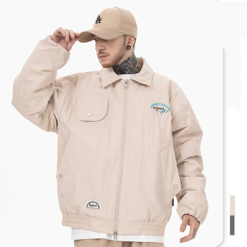 2023 Winter Plus Size Biker  Bomber Jacket For Men Stylish