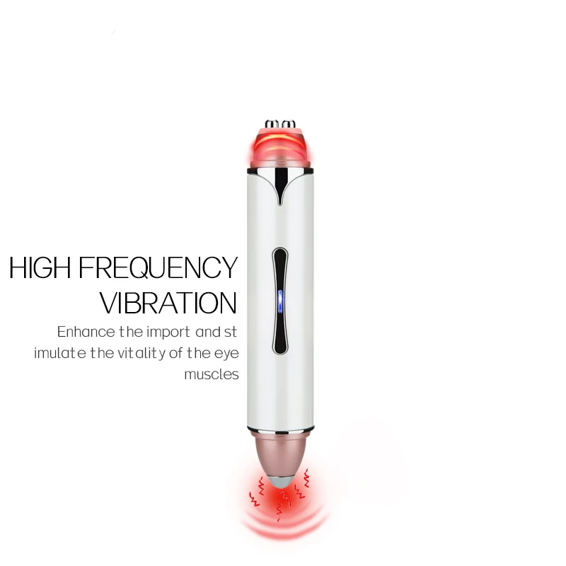 KSKIN Rechargeable Red Light Therapy Galvanic Eye Massager